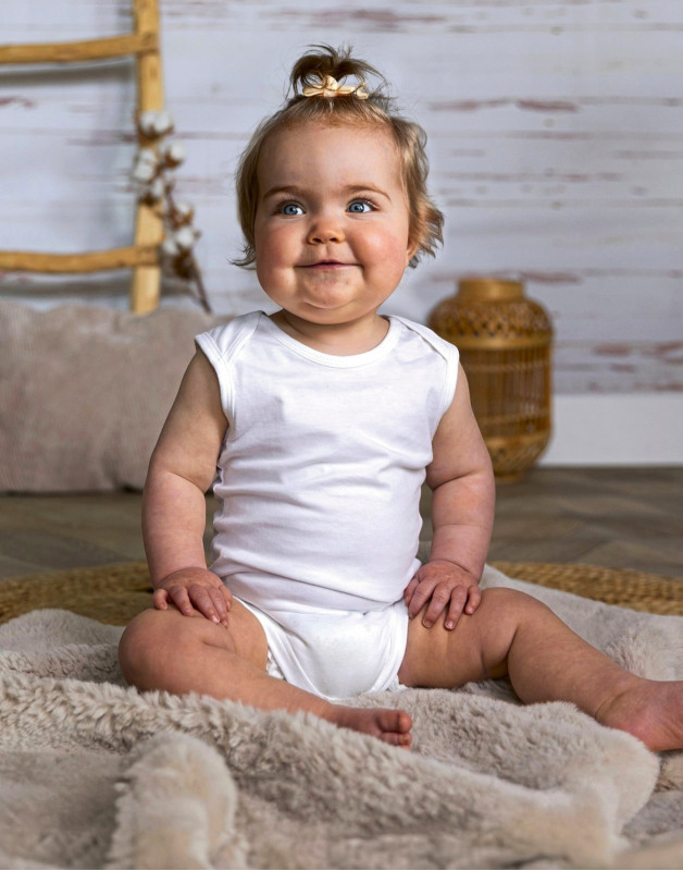 X21020 - Link Kids Wear - Combinaison Bodysuit Sleeveless bébéX21020LINK KIDS WEAR